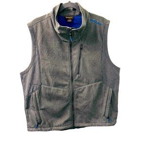 Ariat Men’s Vernon Vent Charcoal/Cobalt Vest. XL